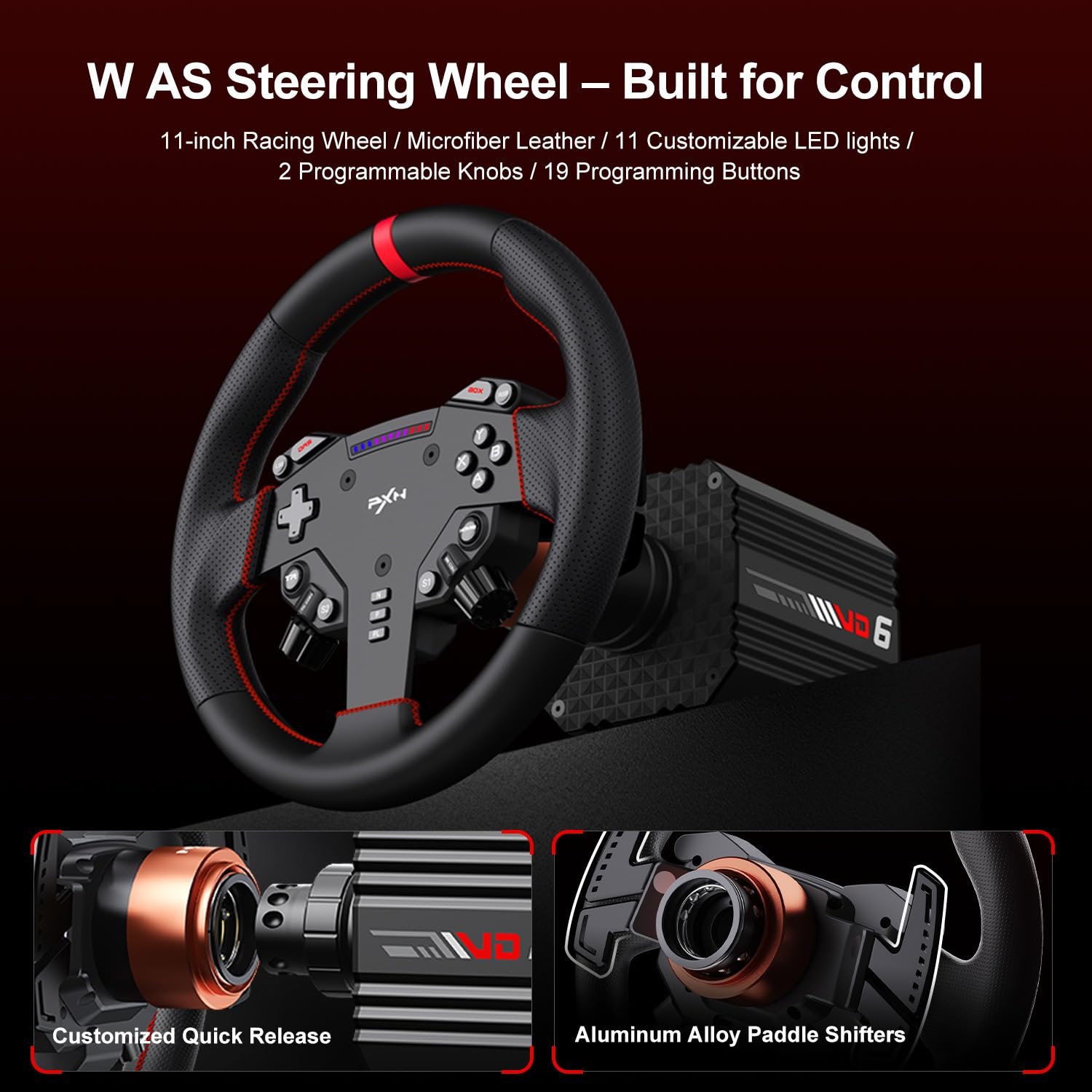 Direct Drive Wheel Base Bundle: 2-Pedal Set for PC - Image 5