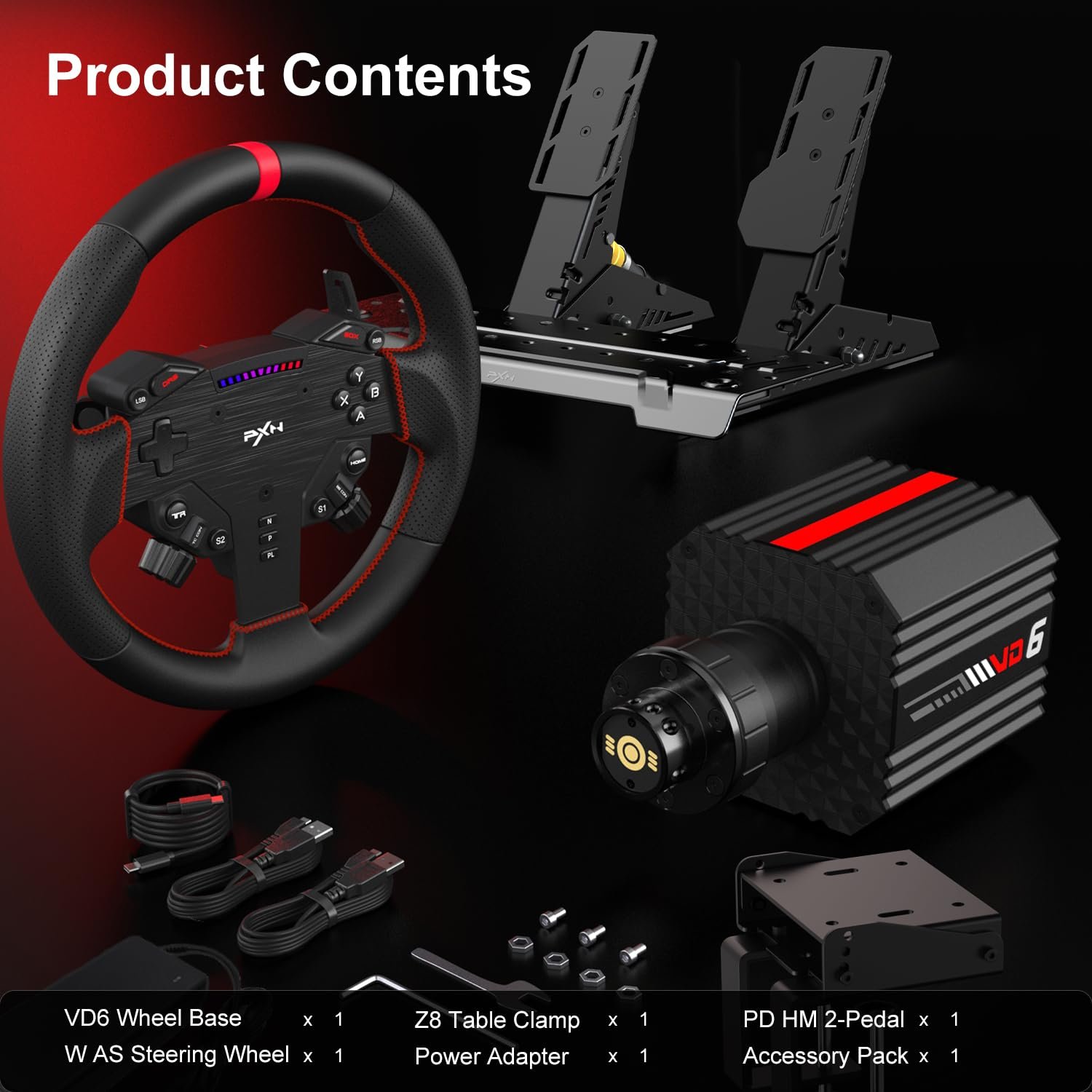 Direct Drive Wheel Base Bundle: 2-Pedal Set for PC - Image 8